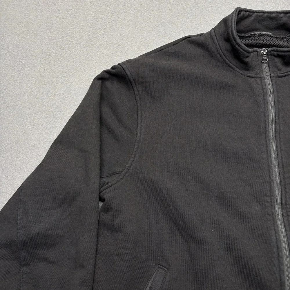 KITH Cotton Jacket Black Full Zip Pockets Mesh Lined Casual Streetwear‎